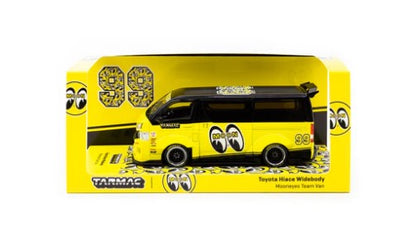 T43-024-ME99 TARMAC WORKS MOONEYES 1:43 Toyota Hiace Widebody Mooneyes Team Van