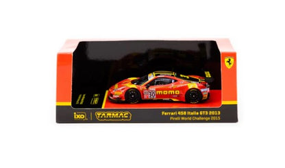 T64-074-15PWC30 TARMAC WORKS 1:64 Ferrari 458 Italia GT3 Pirelli World Challenge 2015