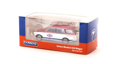 T64G-026-SC TARMAC WORKS 1:64 Nissan Datsun Bluebird 510 Wagon Service Car