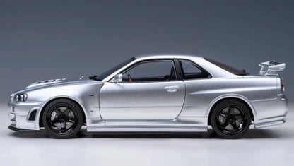 77461 AUTOart 1:18 Nissan NISMO R34 GT-R Z-tune (Z-tune Silver)