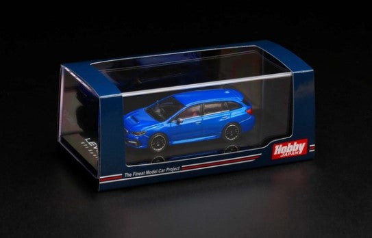 [ Back-order ] Hobby Japan HJ641034EWBL 1:64 Subaru Levorg STI Sport EyeSight (VM-F)WR Blue Pearl