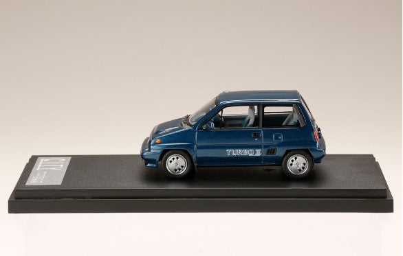 [ Back-order ] MARK43 PM43139ABL 1:43 Honda CITY TURBO II 1983 With Option Aluminum Wheel TONIC BLUE METALLIC