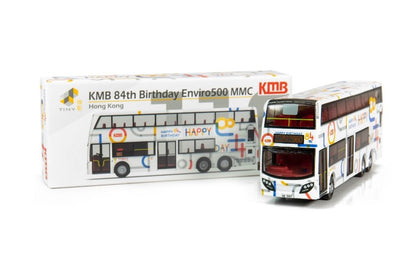 [ Back-order ] TINY KMB2019032 Tiny City KMB Enviro500 MMC 84th Birthday Bus Diecast