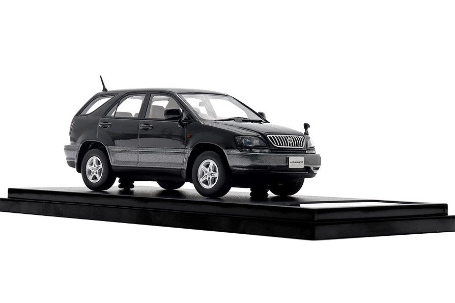 [ Back-order ] Hi-Story HS449BK 1:43 Toyota HARRIER 3.0 FOUR G Package (1997) Black Resin