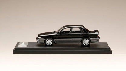 [ Back-order ] MARK43 PM43133BT 1:43 Mitsubishi GALANT VR-4 (E39A) 1990 RAMP BLACK/CHATEAU SILVER 2 TONE