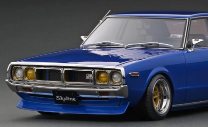 [ Back-order ] ignition model IG3272 1:18 Nissan Skyline 2000 GT-X (GC110) Blue Metallic