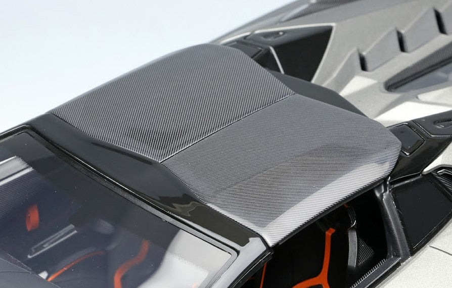 [ Back-order ] Make Up EIDOLON EML028E 1:18 Lamborghini Aventador SVJ Roadster 2019 (Nileo Wheel) Gray