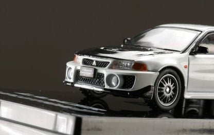 [ Back-order ] Hobby Japan HJ641032BW 1:64 Mitsubishi LANCER GSR EVOLUTION 5 (CP9A) 1998 Customized Version White