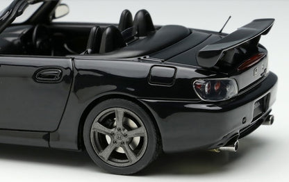 [ Back-order ] Make Up EIDOLON EM678C 1:43 Honda S2000 (AP2) Type S 2007 Berlina Black