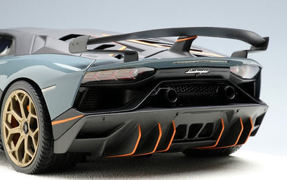 [ Back-order ] Make Up EIDOLON EML027J 1:18 Lamborghini Aventador SVJ 63 2018 Gray