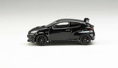 [ Back-order ] Hobby Japan HJ643024CBK 1:64 Toyota GRMN YARIS Circuit Package Precious Black Pearl