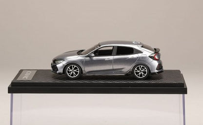 [ Back-order ] MARK43 PM4391BHS 1:43 Honda Civic Hatchback (FK7) / Carbon Platform Luna Silver Metallic