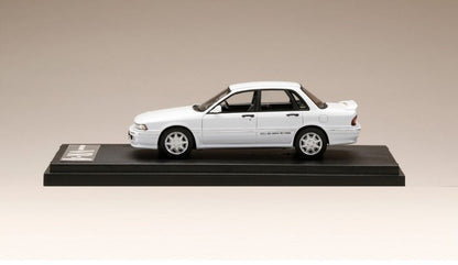 [ Back-order ] MARK43 PM43133W 1:43 Mitsubishi GALANT VR-4 (E39A) 1990 Sophia White