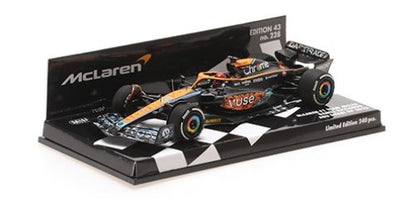 537226503 MINICHAMPS 1:43 McLaren F1 Team MCL36 Daniel Ricciardo Abu Dhabi GP 2022