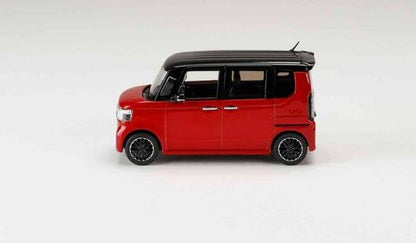 [ Back-order ] Hobby Japan HJ431006RM 1:43 Honda N-BOX Custom Premium Crystal Red Metallic & Black Diecast