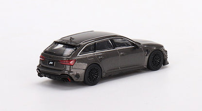 MGT00479-L TSM MINI-GT 1:64 Audi ABT RS6-R Daytona Gray LHD