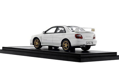 [ Back-order ] Hi-Story HS433WH 1:43 Subaru IMPREZA WRX STi (2002) Pure White Resin