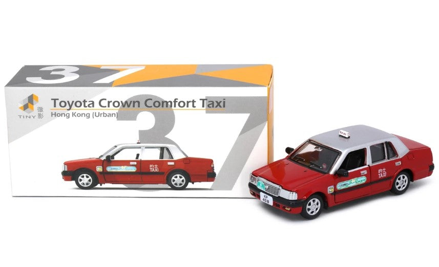 [ Back-order ] TINY ATC65934 1:64 Tiny City No.37 Toyota Crown Comfort Taxi (KP4518) Diecast