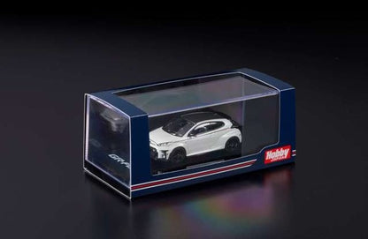 HJ642024GPW Hobby JAPAN 1:64 Toyota GR Yaris RZ High Performance GR Parts Platinum White Pearl Mica