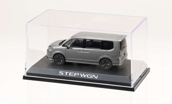 [ Back-order ] Hobby Japan HJ432004GM 1:43 Honda STEP WGN e:HEV SPADA Super Platinum Gray Metallic