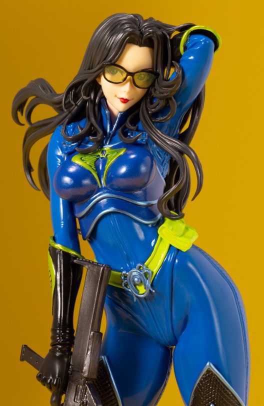 KOTOBUKIYA 1:7 G.I. JOE BARONESS 25th ANNIVERSARY BLUE COLOR BISHOUJO STATUE