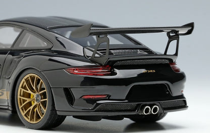 [ Back-order ] Make Up EIDOLON EM574J 1:43 Porsche 911 (991.2) GT3 RS Weissach Package 2018 Black