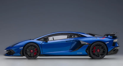 79174 AUTOart 1:18 Lamborghini Aventador SVJ Metallic Blue modelcar