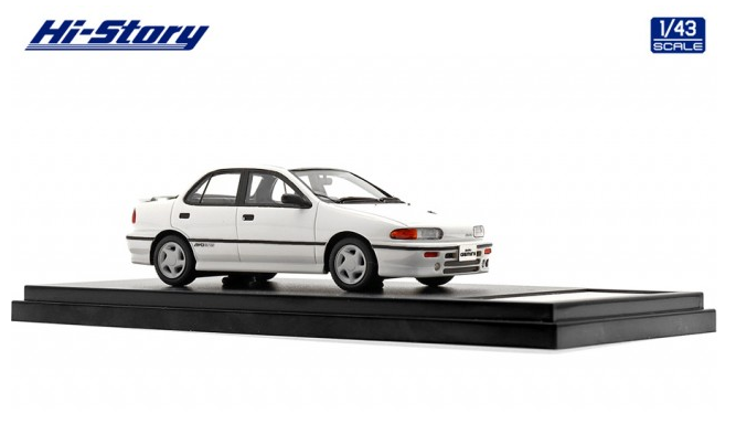 [ Back-order ] Hi-Story HS386WH 1:43 ISUZU GEMINI R 4WD (1990) Customized North White Resin