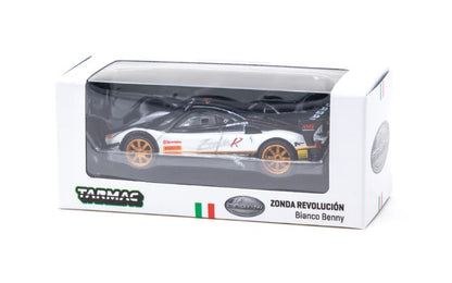 T64G-TL016-WH TARMAC WORKS 1:64 Pagani Zonda Revolucion Bianco Benny