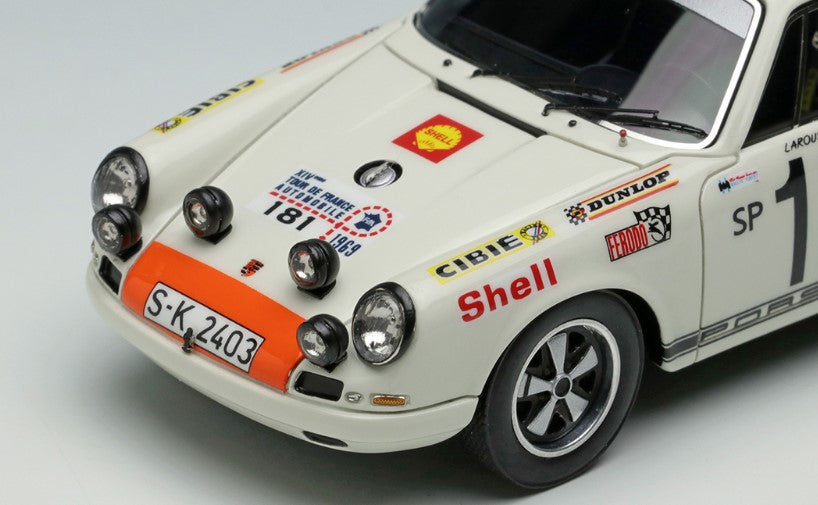 [ Back-order ] Make Up VISION VM198 1:43 Porsche 911 R Porsche System Tour de France 1969 Winner No.181