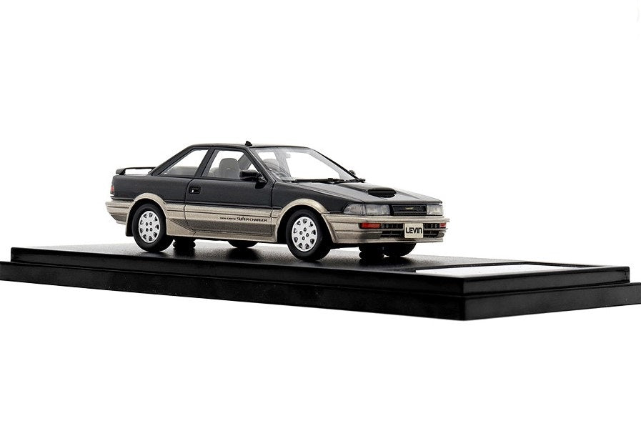 [ Back-order ] Hi-Story HS447BK 1:43 Toyota COROLLA LEVIN GT-Z (1987) Shooting Toning Resin