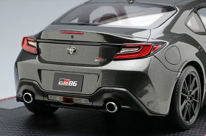 [ Back-order ] Make Up IDEA IM075F 1:18 Toyota GR86 RZ 2021 Gray Metallic