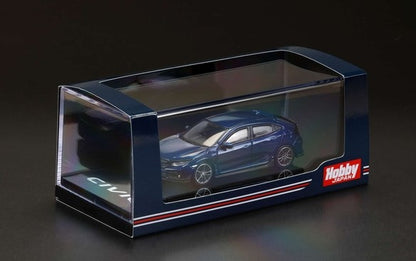 [ Back-order ] Hobby Japan HJ642018ABL 1:64 Honda Civic H/B (FK7) 2020 Obsidian Blue Pearl