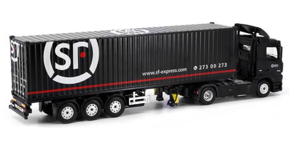 [ Back-order ] TINY ATC64933 1:64 Tiny City MB Antos Container Lorry SF Express Diecast