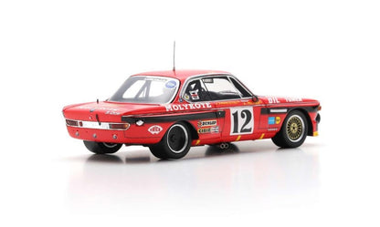 43SPA1974 SPARK 1:43 BMW 3.0 CSI #12 Winner 24H Spa 1974 J.Xhenceval - A.Peltier - P.Dieudonne