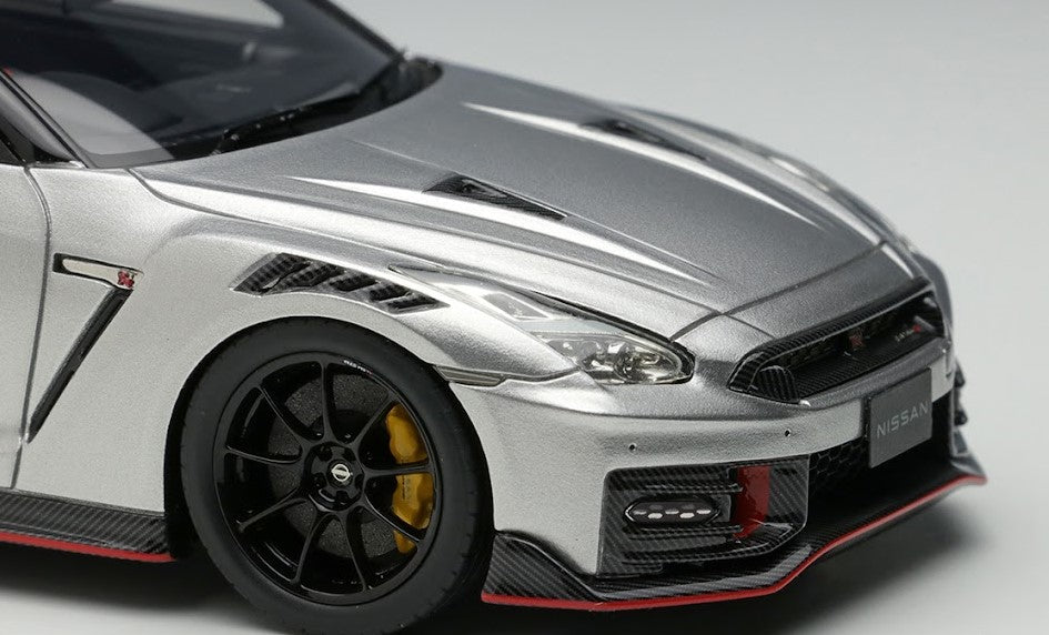 [ Back-order ] Make Up EIDOLON EM685C 1:43 Nissan GT-R NISMO 2024 Ultimate Metal Silver