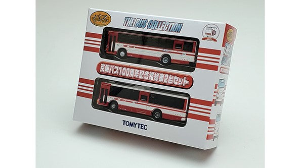 [ Back-order ] TOMYTEC 324713 The Bus Collection / Bus Colle Keihan Bus 100th anniversary Route Cars 2set Diorama Supplies