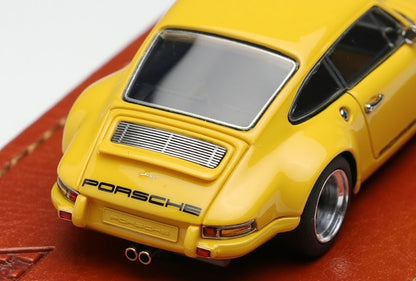 [ Back-order ] Make Up Titan64 TM001K 1:64 Singer 911(964) Coupe Yellow