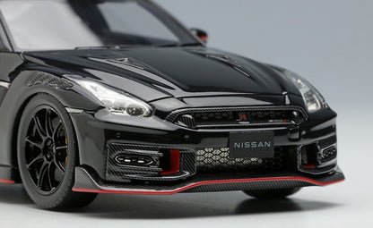 [ Back-order ] Make Up EIDOLON EM685D 1:43 Nissan GT-R NISMO 2024 Meteor Flake Black Pearl