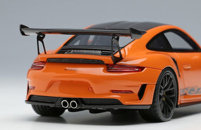 [ Back-order ] Make Up EIDOLON EM574E 1:43 Porsche 911 (991.2) GT3 RS Weissach Package 2018 Orange