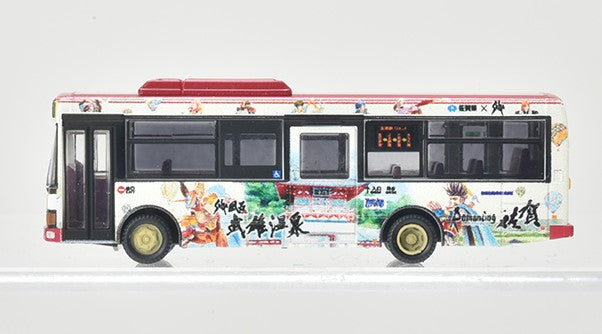 [ Back-order ] TOMYTEC 328247 The Bus Collection / Bus Colle SaGa Bath Bus (JR Kyushu/Yutoku Bus) 2set Diorama Supplies