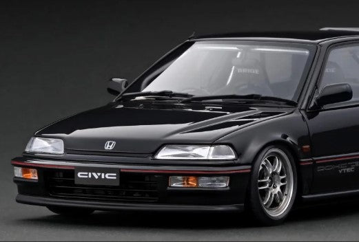 [ Back-order ] ignition model IG3125 1:18 Honda CIVIC (EF9) SiR Black