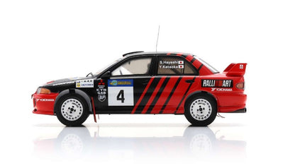 S6519 SPARK 1:43 Mitsubishi Lancer EVOLUTION III 4th Rally China 1997 Y. Kataoka - S. Hayashi #4