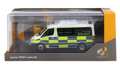 [ Back-order ] TINY ATC43202 1:43 Mercedes-Benz Sprinter Police car (Traffic) Diecast