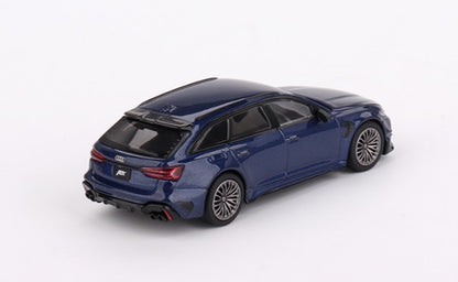 MGT00574-L TSM MINI-GT 1:64 Audi ABT RS6-R Navarra Blue Metallic LHD