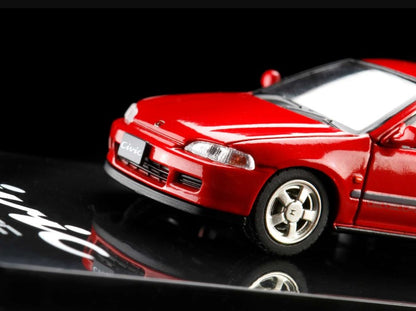 [ Back-order ] Hobby Japan HJ641017SR 1:64 Honda civic (EG6) SiR-S with Engine Display Model Mirano Red