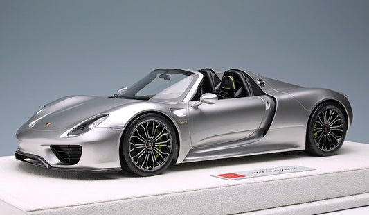 EML045A MakeUp EIDOLON 1:18 Porsche 918 Spyder 2011 GT Silver