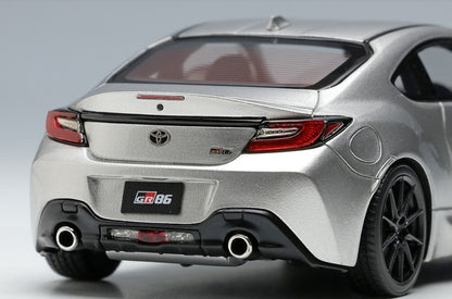 [ Back-order ] Make Up EIDOLON EM659E 1:43 Toyota GR86 RZ 2021 Ice Silver Metallic