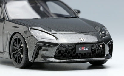 [ Back-order ] Make Up EIDOLON EM659F 1:43 Toyota GR86 RZ 2021 Magnetite Gray Metallic