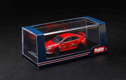 [ Back-order ] Hobby Japan HJ643053BR 1:64 Mitsubishi LANCER EVOLUTION 10 Ralliart Red Metallic